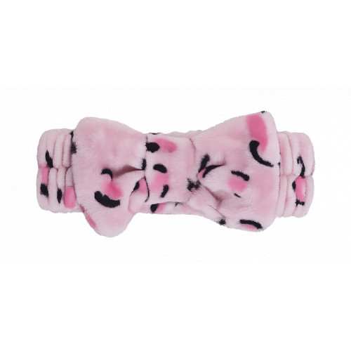 Take Care Hair Bow Headband Laste peavõru paelaga Pink