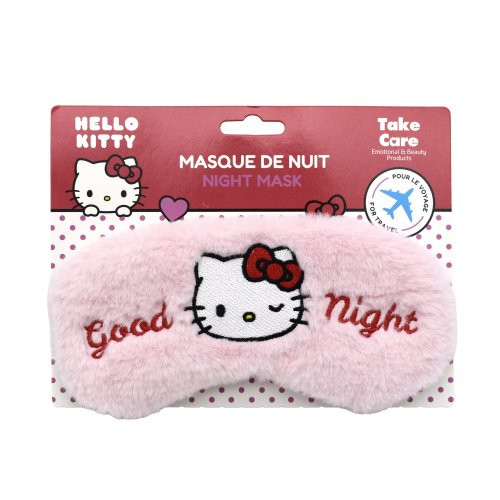 Take Care Night Mask Lõbusad uneprillid Hello Kitty