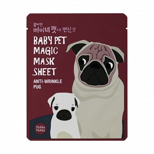 Holika Holika Baby Pet Magic Mask Sheet Pug näomask 22ml