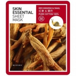 Missha Pure Source Cell Sheet mask oma ženšenni ja tigu lima 23g