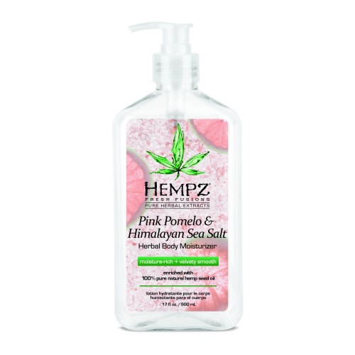 Hempz Pink Pomelo & Himalayan Sea Salt Herbal Body Moisturizer Kehakreem 500ml