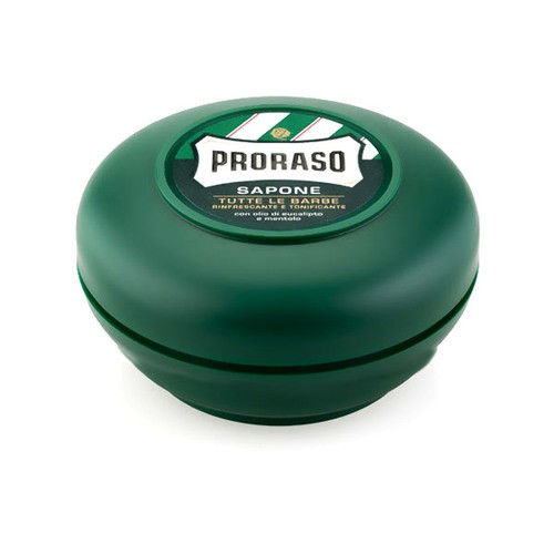 Proraso Green Shaving Soap Värskendav raseerimisseep 150ml