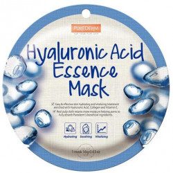 Purederm Hyaluronic Acid Essence Mask Hüaluroonhappe ekstraktiga näomask 18g