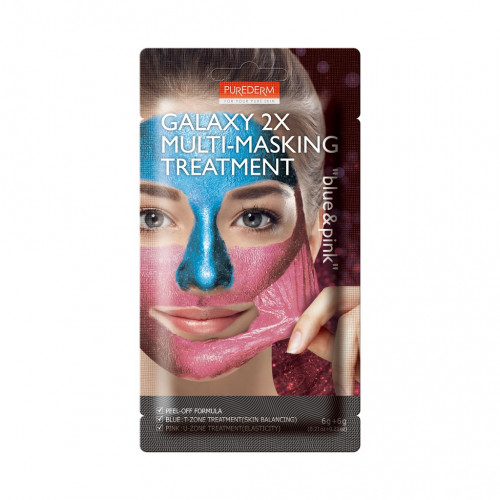 Purederm Galaxy 2X Multi-Masking Treatment Kooriv näomask 6g+6g