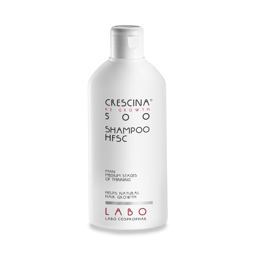 Crescina Re-Growth HFSC 500 Man Shampoo Shampoon juuste kasvu stimuleerimiseks meestele 200ml