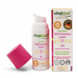 Vitalkind Sensitive SUN Protection Cream Päikesekaitsekreem lastele 50ml