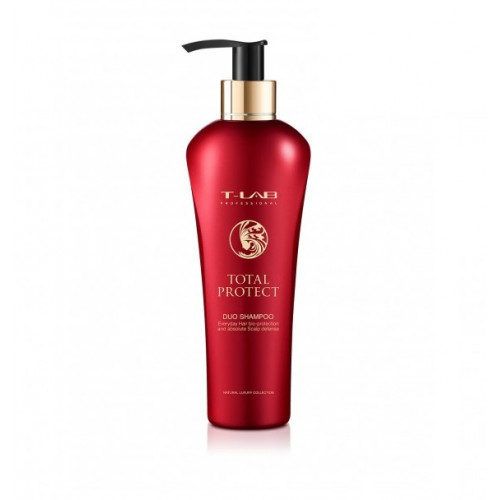 T-LAB Professional Total Protect Duo Shampoo Šampoon värvilistele või keemiliselt töödeldud juustele 300ml