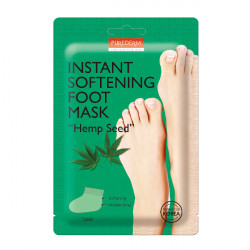 Purederm Instant Softening Foot Mask Hemp Seed Jalamask 1 pair