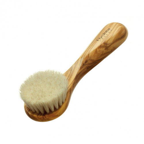 Hydrea London Olive Wood Facial Brush Soft/Medium Näohari pehme / keskmine Soft/Medium