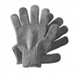 Hydrea London Carbonized Bamboo Exfoliating Gloves Koorivad kindad 1 pair
