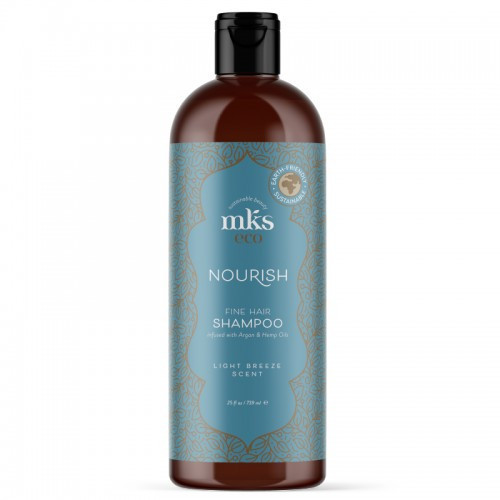 MKS eco (Marrakesh) Nourish Shampoo Light Breeze Šampoon peenikestele juustele 296ml