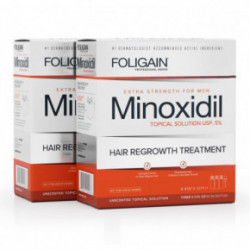 Foligain Minoxidil 5% Hair Regrowth Treatment For Men Juuste kasvu stimulaator meestele 3 Kuud