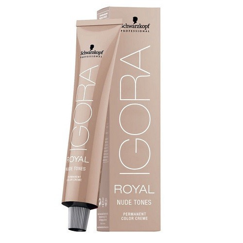 Schwarzkopf Professional Igora Royal Nude Tones Permanent Color Creme Juuksevärv 60ml