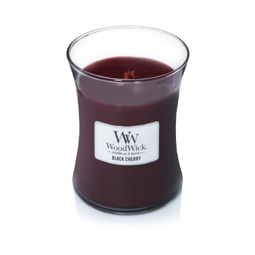 WoodWick Black Cherry Lõhnaküünal Heartwick