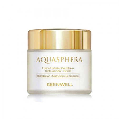 Keenwell Aquasphera Crema Hidratacion Intensa Nocha Kolmekordse toimega intensiivne niisutav öökreem 80ml