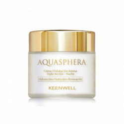 Keenwell Aquasphera Crema Hidratacion Intensa Nocha Kolmekordse toimega intensiivne niisutav öökreem 80ml