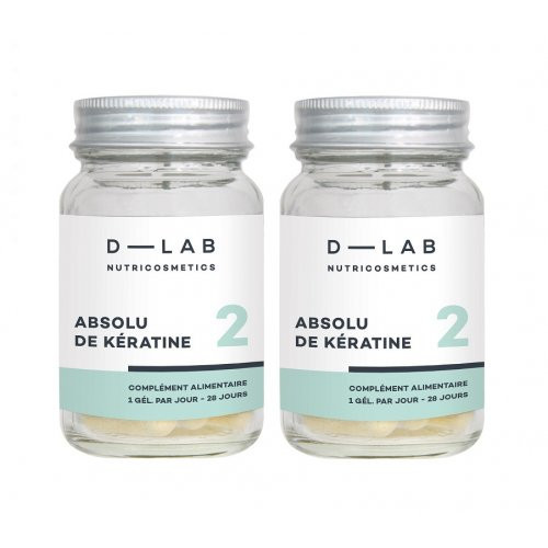 D-LAB Nutricosmetics Absolu De Keratine Puhas keratiin küüntele ja juustele 1 Kuu