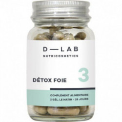 D-LAB Nutricosmetics Detox Foie Toidulisand maksa puhastamiseks 1 Kuu