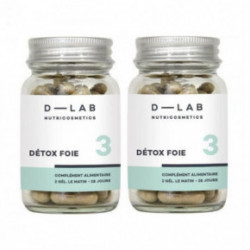 D-LAB Nutricosmetics Detox Foie Food Supplement For Liver Detox Toidulisand 1 Kuu