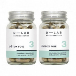 D-LAB Nutricosmetics Detox Foie Toidulisand maksa puhastamiseks 1 Kuu