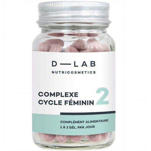 D-LAB Nutricosmetics Complexe Cycle Feminin Toidulisand hormonaalse tasakaalu saavutamiseks 1 Kuu