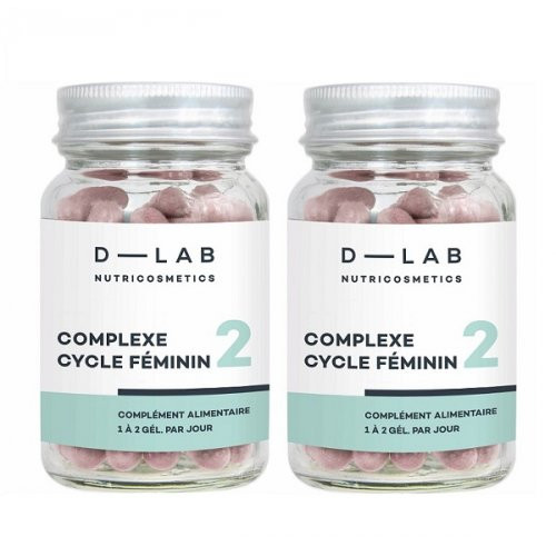 D-LAB Nutricosmetics Complexe Cycle Feminin Toidulisand hormonaalse tasakaalu saavutamiseks 1 Kuu