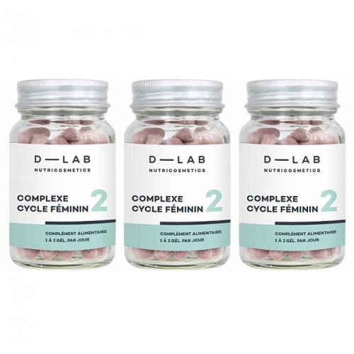 D-LAB Nutricosmetics Complexe Cycle Feminin Hormonal Balance Complex Food Supplement Toidulisand 1 Kuu