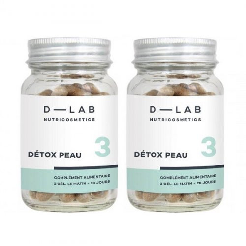 D-LAB Nutricosmetics Détox Peau Toidulisandid naha puhastamiseks 1 Kuu