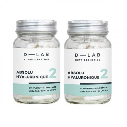 D-LAB Nutricosmetics Absolu Hyaluronique Hüaluroonhape nahahoolduseks 1 Kuu