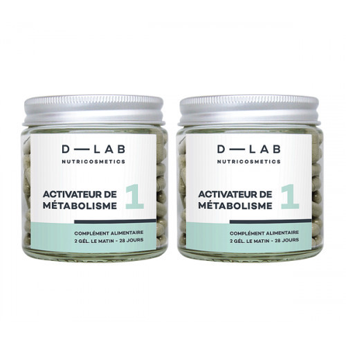 D-LAB Nutricosmetics Activateur de Métabolisme Toidulisand, ainevahetust kiirendav kompleks 1 Kuu