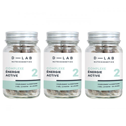 D-LAB Nutricosmetics Complexe Énergie Active Food Supplement Toidulisand 1 Kuu