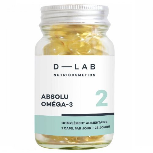 D-LAB Nutricosmetics Absolu Oméga-3 Toidulisand 1 Kuu