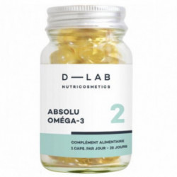 D-LAB Nutricosmetics Absolu Oméga-3 Pure Omega-3 Food Supplement Toidulisand 1 Kuu