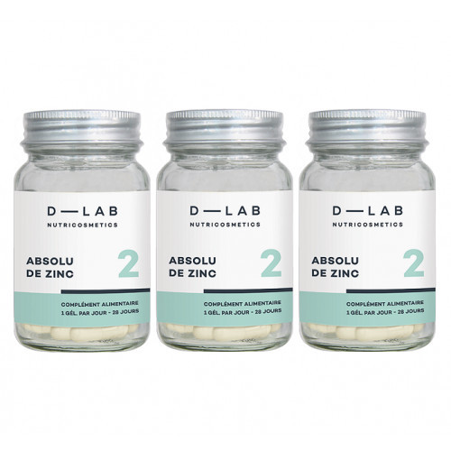 D-LAB Nutricosmetics Absolu de Zinc Toidulisand 1 Kuu