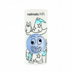 Nailmatic Kids Merlin Shimmer Pearly Blue Water-Based Nail Polish For Kids Küünelakk lastele 8ml