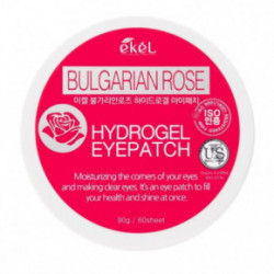 Ekel Bulgarian Rose Hydrogel Eye Patch Bulgaaria roosi ekstraktiga silmapadjad 60pcs.