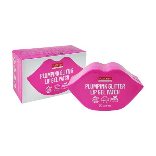 Purederm Plumping Glitter Lip Gel Plumpink sädelev geelipadjake huultele 30 tk