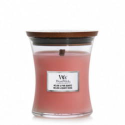 WoodWick Melon & Pink Quartz Lõhnaküünal Large Hourglass
