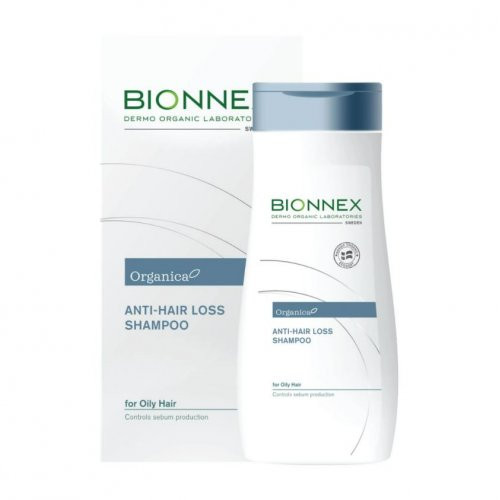 Bionnex Anti Hair Loss Shampoo For Oily Hair Šampoon juuste väljalangemise vastu rasusele juustele 300ml