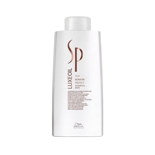 Wella SP Luxeoil Keratin Protect Shampoo Šampoon tuhmidele ja kahjustatud juustele 200ml