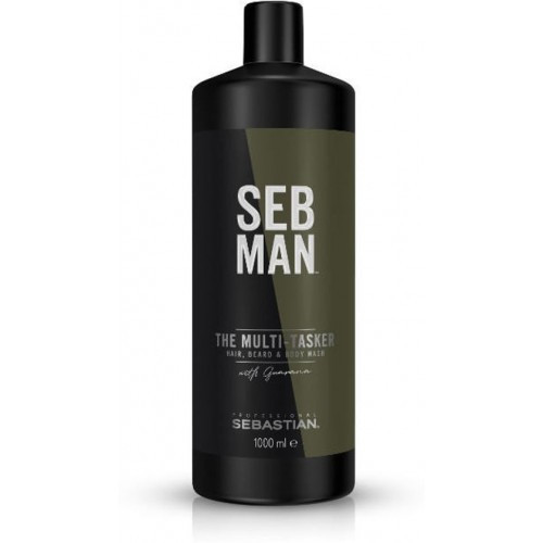 Sebastian Professional SEB MAN The Multitasker Šampoon juustele, habeleme ja kehale 250ml