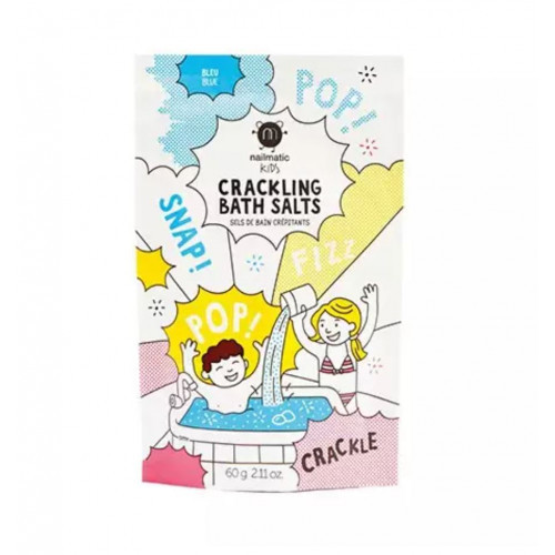 Nailmatic Kids Blue Crackling Bath Salts Vannisoolad 60g