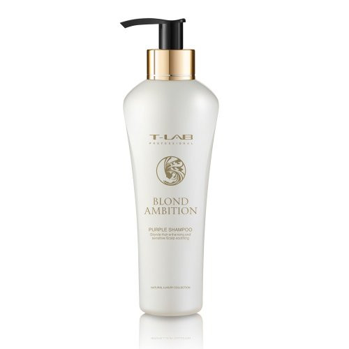 T-LAB Professional Blond Ambition Purple Shampoo Lilla šampoon heledaks värvitud juustele 300ml