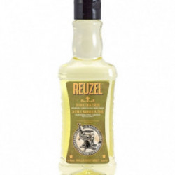 Reuzel 3in1 Tea Tree Shampoo, Conditioner & Body Wash 3 ühes toode, šampoon, palsam ja dušigeel meestele 100ml