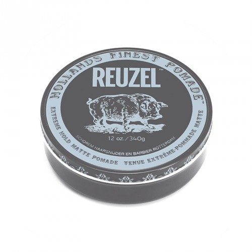 Reuzel Extreme Hold Matte Pomade Ülitugevat hoiakut andev matt juuksepumat 35g