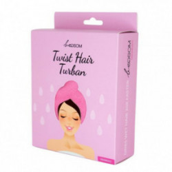 Be OSOM Twist Hair Turban Turbaan juustele Must