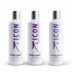 I.C.O.N. Pure Light Blond Haircare Set Juuksehoolduskomplekt