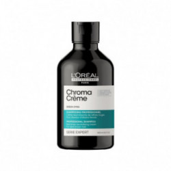 L'Oréal Professionnel Chroma Creme Green Dyes Shampoo Šampoon punaste toonide neutraliseerimiseks tumepruunides juustes 300ml