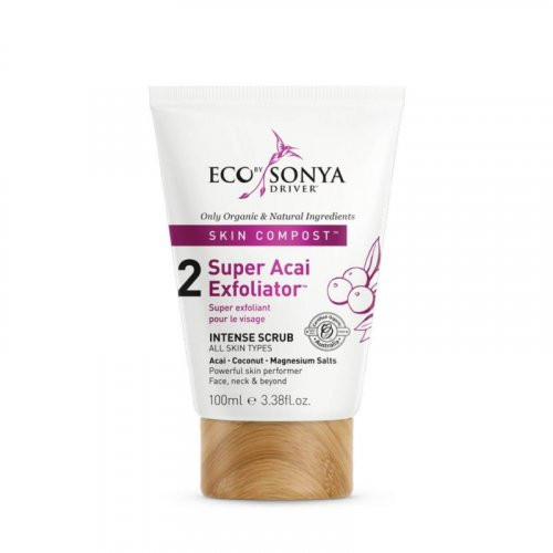 Eco By Sonya Skin Compost Super Acai Exfoliator Skin Scrub Näokoorija 100ml