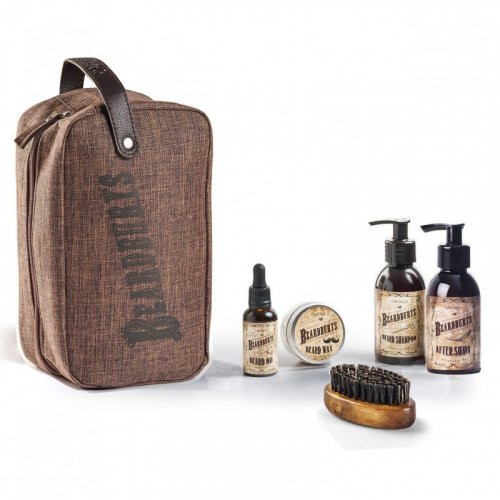 Beardburys Beard Kit with Beard Brush Habekomplekt Kit